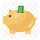 Penny Bank Piggy Bank Money Savings Icon