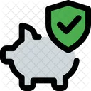 Piggy Bank Security  Icon