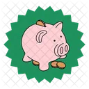 Piggy Bank Coins Pig Bank Icon