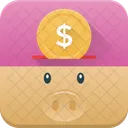 Piggy Banking Icon