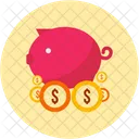 Full Piggybank Piggy Icon