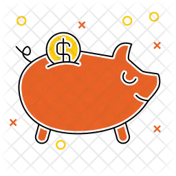 Piggy Banking  Icon