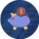 Pig Piggy Bank Icon