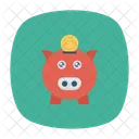 Piggy Piggybank Banking Icon