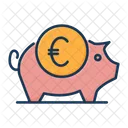 Money Piggy Business Icon