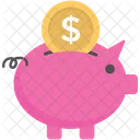 Piggy Savings Money Icon