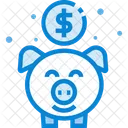 Bank Piggy Banking Icon