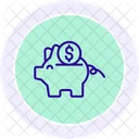 Piggy banking  Icon