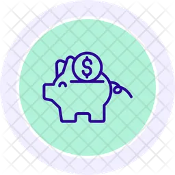 Piggy banking  Icon