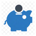 Piggy Bank Saving Icon
