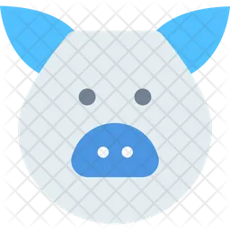 Piggy Face  Icon
