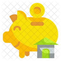 Piggy House  Icon