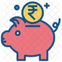 Piggy Bank Banking Icon