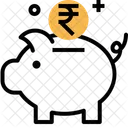 Piggy Bank Saving Icon