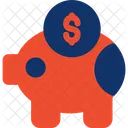 Piggy Bank Savings Icon