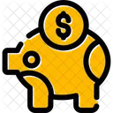 Piggy Bank Savings Icon