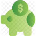 Piggy Bank Savings Icon
