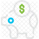 Piggy Bank Savings Icon