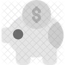 Piggy Bank Savings Icon