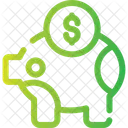 Piggy Bank Savings Icon