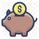 Piggy Money Bank Piggy Bank Money Bank Icon