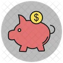 Piggy Saving Icon