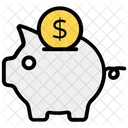 Piggy Savings Penny Bank Piggy Bank Icon