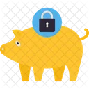 Piggy Security Bank Banking Security Icon