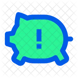 Piggy Warning  Icon