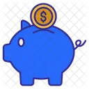 Piggybank Money Savings Icon