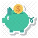 Piggybank Currency Cash Icon