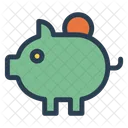 Piggybank Savings Bank Icon