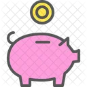 Piggybank Saving Money Icon