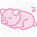 Piglet Sleeping Piglet Sleeping Icon