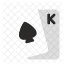 Pik Konig Poker Autos Icon