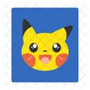 Pikachu Pokemon Character Icon