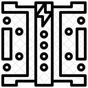 Pila de combustible  Icono