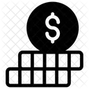 Pila de monedas  Icono