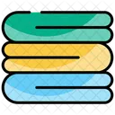 Pila De Toallas Icono