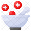 Almofariz Pilao Medico Ícone