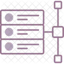 Pilas De Datos Datos Pilas Icono