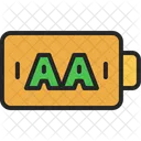 Une batterie  Icône