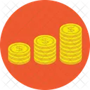 Coins Pile Stack Icon
