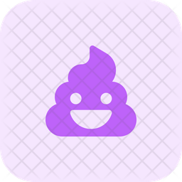 Pile Of Poo Emoji Icon - Download in Flat Style