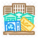 Piles Urban Area Icon