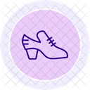 Pilgerschuhe Liniensymbol Icon