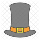 Pilgrim Hat Thanksgiving Icon