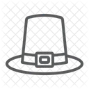 Pilgrim Hat Thanksgiving Icon