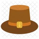 Pilgrim Hat Thanksgiving Pilgrim Icon