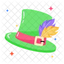Hat Cap Feather Icon